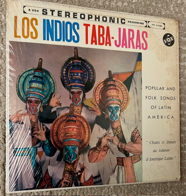 Los Indios Taba-Jaras - Popular and Folk Songs of Latin America (LP, Vox Stereophonic, STPL 515.080,