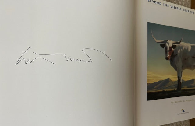 Beyond the Visible Terrain: The Art of Ed Mell by Donald J. Hagerty (Oversized HB, Northland Publishing, 1996)