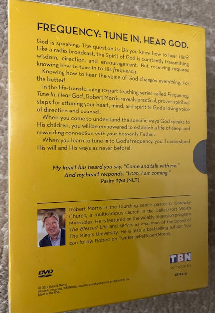 Frequency (5-DVD Set) by Robert Morris (DVD Set, TBN Networks, 2017)