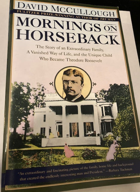Mornings on Horseback - The Story of an Extraordinary Family, A Vanished  Way of life, and the Unique Child Who Became Theodore Roosevelt (Touchstone, 1981, Trade Paperback) by David McCullough
