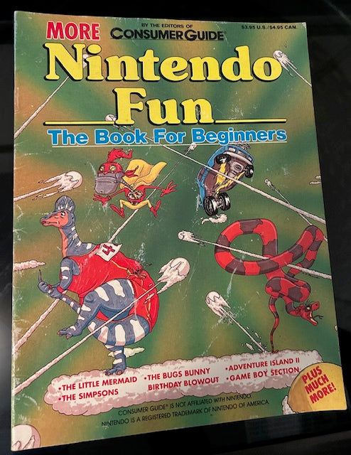 More Nintendo Fun - The Book for Beginners [By the Editors of Consumer Guide] (1991, Paperback)