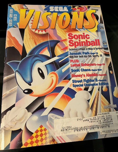 Sega VISIONS, October/November 1993 (Chris Garske, Ellen Beth van Buskirk/SEGA, 1993, Periodical) by Nic Lavroff, Editor-in-Chief