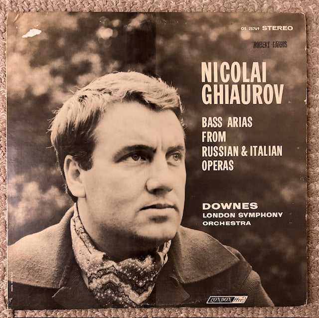 Nicolai Ghiaurov: Bass Arias From Russian & Italian Operas (LP, London, OS 25769 Stereo)