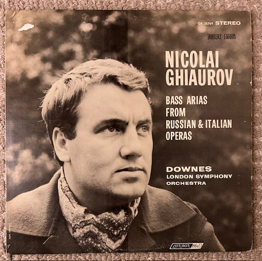 Nicolai Ghiaurov: Bass Arias From Russian & Italian Operas (LP, London, OS 25769 Stereo)