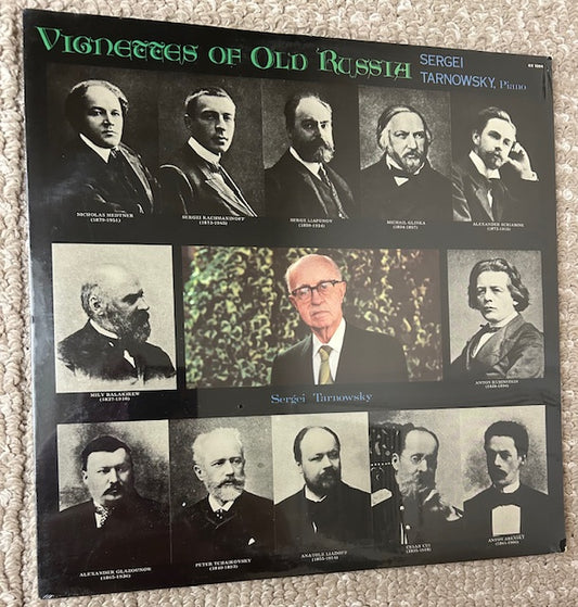 Vignettes of Old Russia, Sergei Tarnowsky, Piano (LP, Genesis Records, GS 1004 Stereo, 1972)