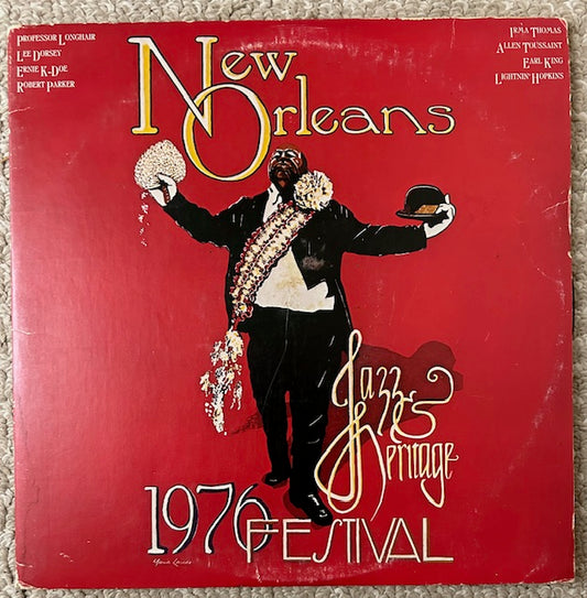Various:  New Orleans Jazz & Heritage Festival 1976 (LPs/2, Island Records, ISLD 9424 Stereo, 1976)