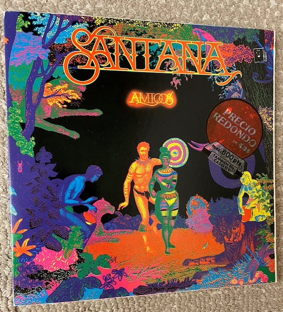 Santana - Amigos (LP, Discos CBS, CBS 32476, 1976)