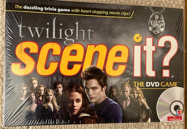 TWILIGHT - SCENE-IT? GAME (Mattel, 2009, NEW)