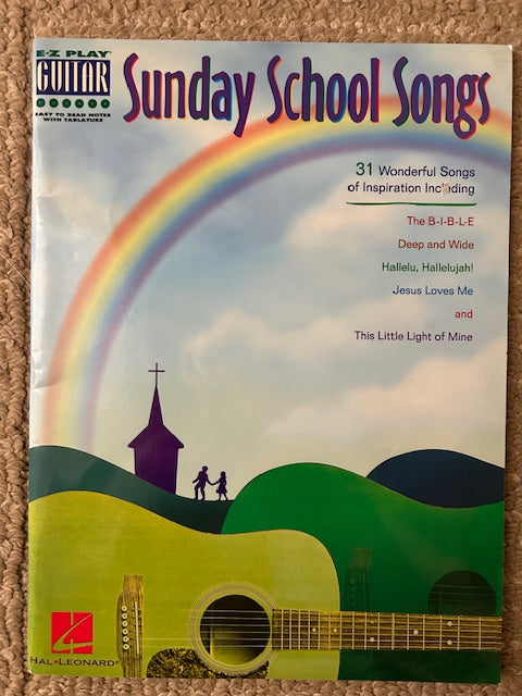 Sunday School Songs (E-Z Play Guitar) (Hal Leonard, 2000)